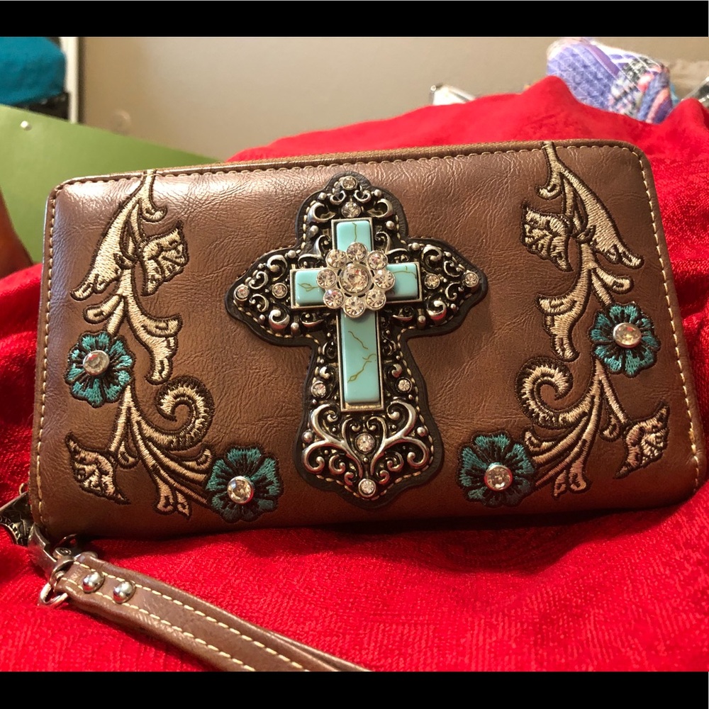 Montana west wallet wristlet No tags never used